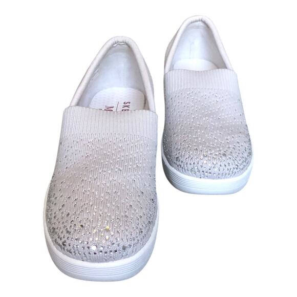 Skechers Martha Stewart Pier Lite Reflection Sparkle Wedge Slip On Shoes Sz 7.5 - Picture 11 of 16